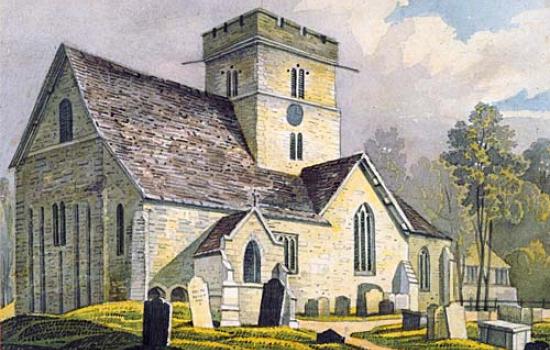 St Peters Church, Stanton Lacy, Shropshire