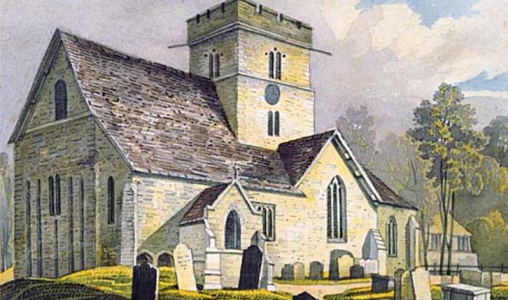 St Peters Church, Stanton Lacy, Shropshire