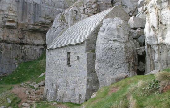 St Govan’s Chapel, Bosherston, Pembs.
